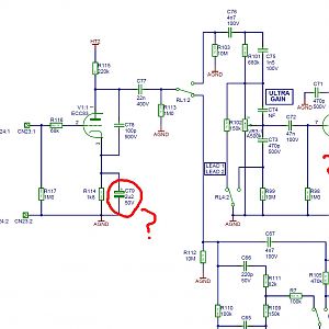 Cathode bypass cap DSL40CR?