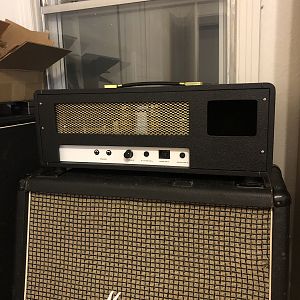 Finished Amp Rear