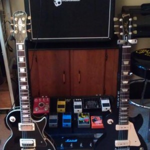 epiphone custom lp & gibson 50's tribute studio lp