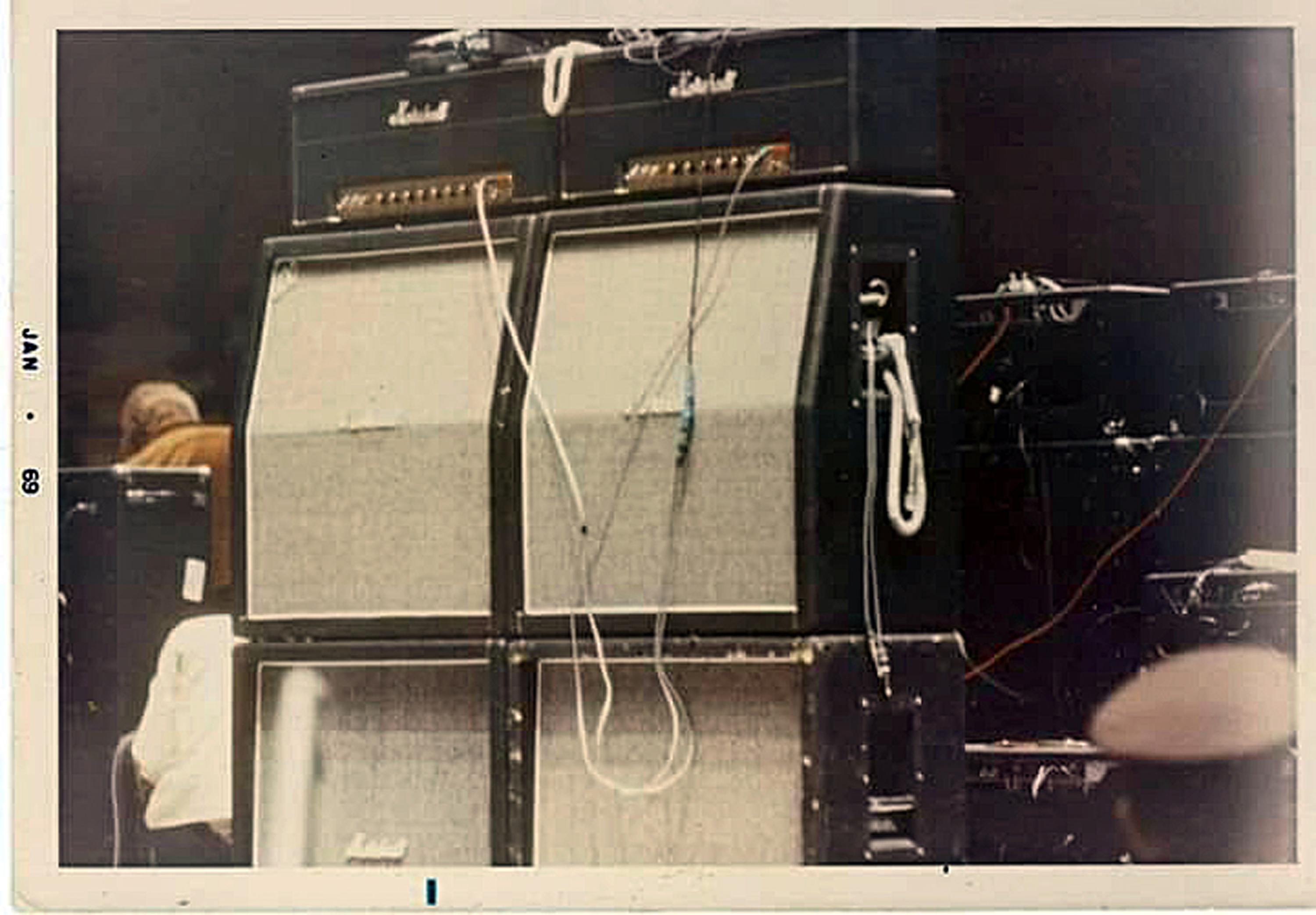 Clapton's Cream Amp Stacks (Tremolo on left)