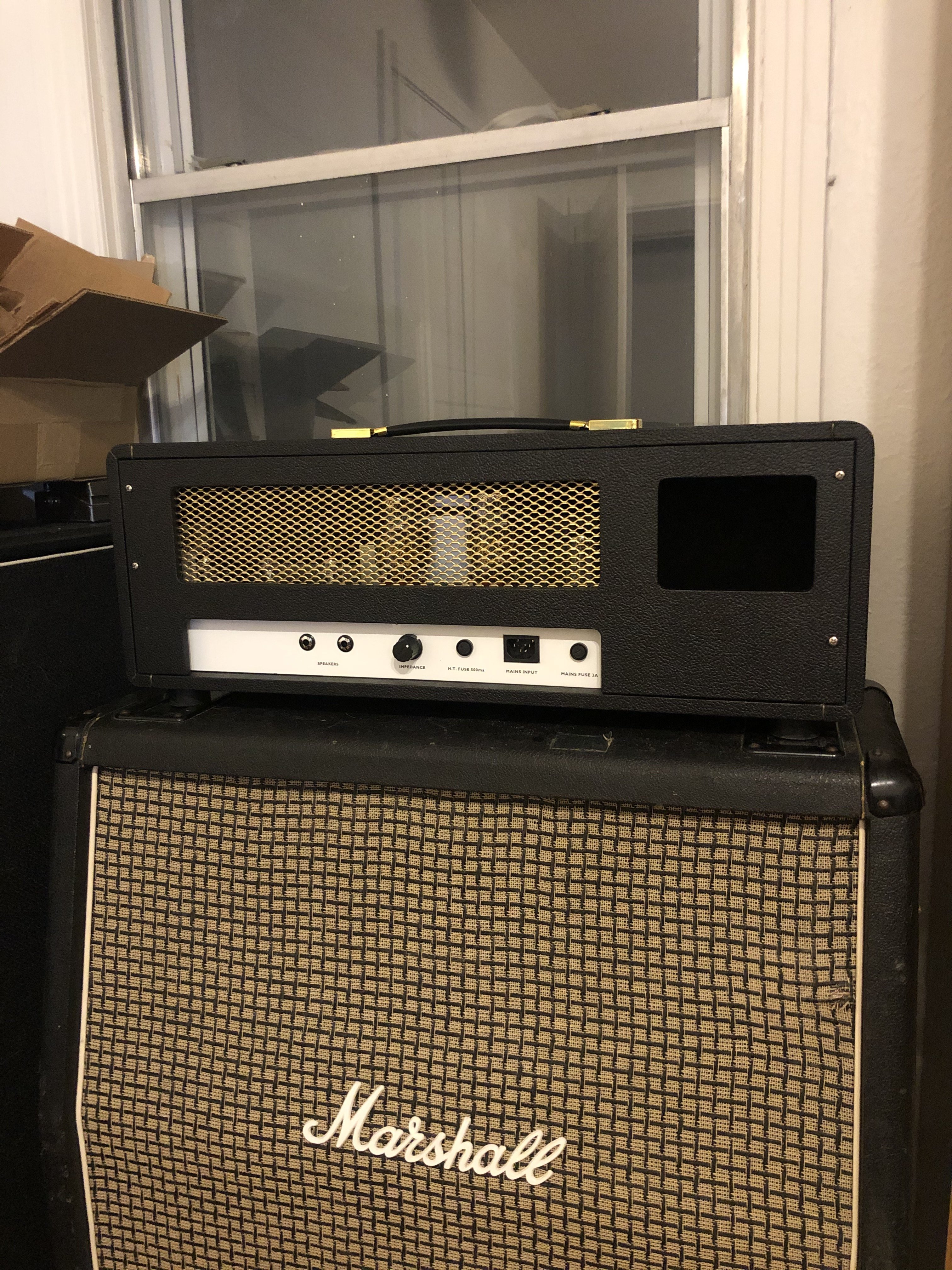 Finished Amp Rear